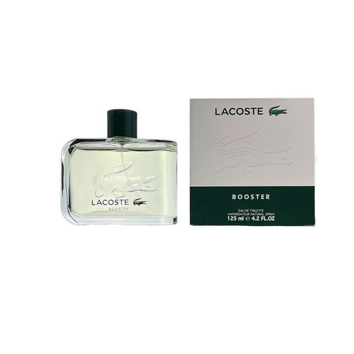 Perfumes Wholesale Lacoste Booster Men 4.2 oz EDT perfume bottle and box, 125ml, UP-LAC-65, new packaging.