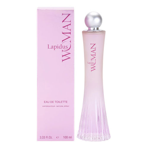 Perfumes Wholesale TED Lapidus Woman 3.4 oz EDT perfume bottle and box, 100ml, pink color.