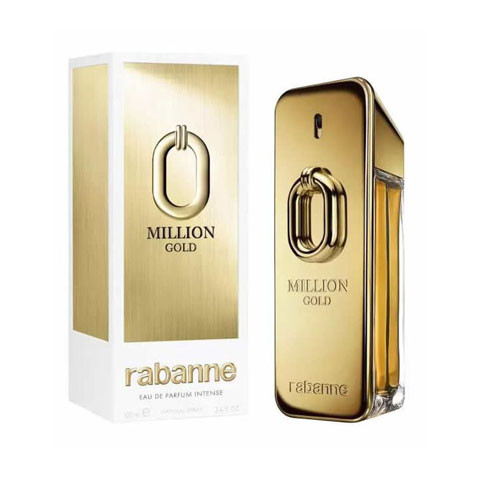 Perfumes Wholesale PACO RABANNE Million Gold Intense Men 3.4 oz EDP Spray, Gold bottle, 100ml, Paco Rabanne.