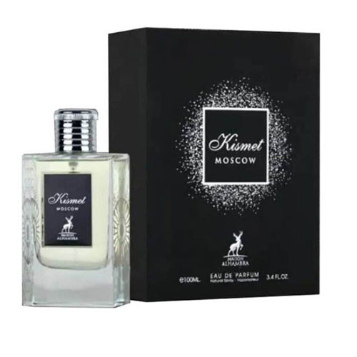 Perfumes Wholesale MAISON ALHAMBRA Kismet Moscow Men 3.4oz EDP perfume bottle and box, 100ml, UP-MAIA-43.