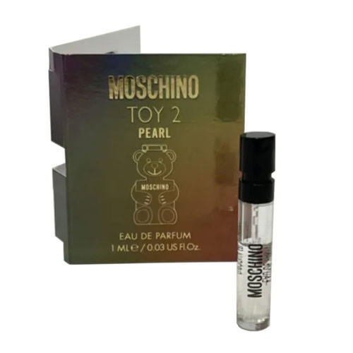 Perfumes Wholesale MOSCHINO Toy 2 Pearl Women EDP 0.03oz, UP-MOS-60, clear vial with black cap.