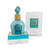 Perfumes Wholesale LATTAFA So Poudree Thameen Musk 3.4oz EDP unisex fragrance bottle and packaging, turquoise and gold.