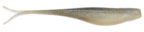 Z-Man Scented Jerk ShadZ 3.5"" Soft Plastic Baits - Smoky Shad (5 Pk)