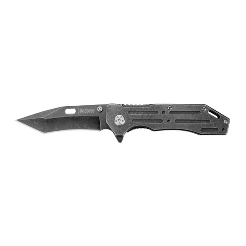 Kershaw Lifter BlackWash folding knife for outdoor utility tasks