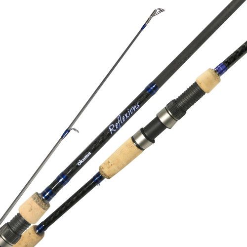 Okuma Reflexions B RXS-682MHB Medium-Heavy spinning rod full length profile