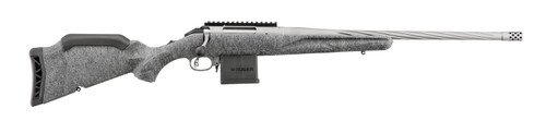 Full right side profile view of the Ruger American Gen II Standard 204 Ruger rifle with Cerakote finish.