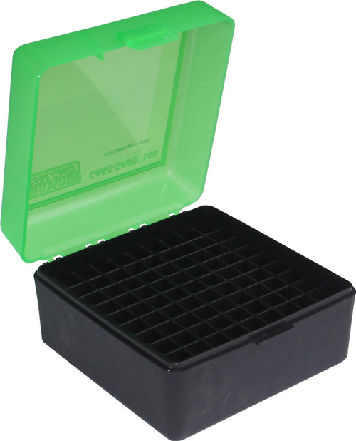 MTM Deluxe 100-Round Ammo Box (.22-250 to .308)