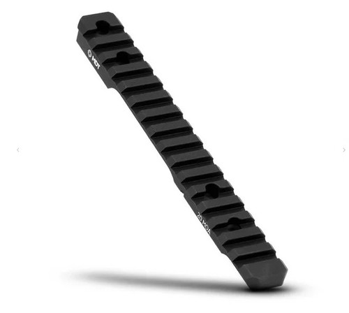 MDT One-Piece 20 MOA Picatinny Scope Base Rail - Tikka T1x Rimfire Rifles Aluminum Black #104505-BLK