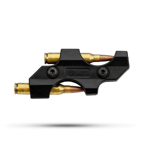 MDT M-LOK Multi-Caliber Spare Round Holder Two-Round Match Saver Custom Rifle Accessory Black #105248-BLK