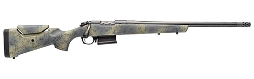 Right side profile view of a Bergara B14 Wilderness Sierra Carbon bolt-action rifle on a clean white background