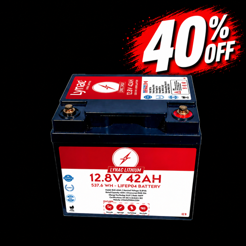 12.8V 42Ah Lithium Battery Lightweight • Long Life • Reliable Power The Outdoorsman Medicine Hat