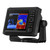Rear view of Garmin ECHOMAP UHD2 55cv showing quick-release tilt swivel mount ports.