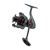 Rear angle view displaying the rotor assembly and handle profile of the Okuma Ceymar A reel.