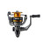 Rear view of Okuma ROX 4000 spinning reel highlighting the anti-reverse switch and sleek housing.