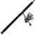 Okuma Avenger 4000 spinning reel mounted on 9 foot fishing rod