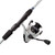 Okuma Outrax pre-spooled spinning combo for trout and walleye anglers