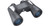 High-angle studio view of the matte black Bushnell Spectator Sport 10x50 binoculars on a clean white background.