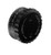 Angled view of a knurled black Burris windage turret dial showing directional right and 1/4 MOA click markings