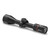 Three-quarter rear angled view of a matte black Burris Fullfield IV riflescope showing the ocular lens and adjustment turrets