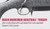 Close-up shot showing the Ruger Marksman Adjustable Trigger assembly and oversized bolt handle on the Generation II rifle.