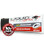 A tube of Liquid Mayhem Garlic Minnow Scent fish attractant featuring a red promotional badge highlighting long lasting thirty times casts per application
