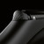 Close-up view of the textured ProAdaptive checkering cheekpiece section on a black Stoeger RX20 synthetic rifle stock.