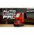 Red Lyman Auto-Charge Pro powder measure machine on a workbench under Auto Charge Pro branding.