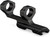 Three quarter front perspective view of a matte black Vortex Sport Cantilever one piece scope mount for Picatinny rails