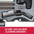 Detailed view of specialized gun maintenance components designated for twenty-two caliber rimfire cleaning