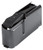 Angled top view of a blued steel Browning BAR short action factory magazine on a clean white background
