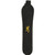 Horizontal full-length view of a padded Black Browning firearm sling on a clean white background
