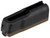 Angled top view of an empty black and brown Browning X-Bolt rifle magazine on a clean white background