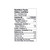 Nutrition facts label on the back packaging of Big Chief Sweet and Spicy Mini Beef Sticks