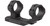 Side profile view of a black one-piece Weaver SPR scope mount on a plain white background
