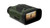 Angled front view of Konuspy-17 digital night vision binoculars showing the wide rectangular viewing screen housing