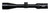 Horizontal profile view of the long-barrel Steiner Predator 4 6-24x50 riflescope showing its matte black finish