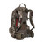 Rear view of a Badlands Diablo VT hunting backpack showing ergonomic shoulder straps and a padded waist belt in Approach OG camo