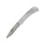 Right profile view of an open Remington Everyday Series large lockback folding pocket knife in stainless steel