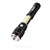 Opposite angled side view of NEBO BLUELINE 600 Flex rechargeable tactical flashlight on a white background
