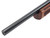 Close-up view of the thick 20-inch cold hammer-forged match target barrel and muzzle crown on a CZ 457 Varmint MTR rimfire rifle.