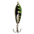 "Durable Clacker Lure with shiny finish and unique 'clacker' design. Mimics feeding fish sound, attracting predatory species. Order now at theoutdoorsman.ca."