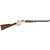 Profile view of the Henry Golden Boy Lever Action Rimfire Rifle in .22 LR showing the American walnut stock and Brasslite receiver.