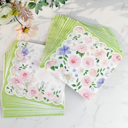 Tea Time Party 2 Ply Paper Napkins (Set of 30)