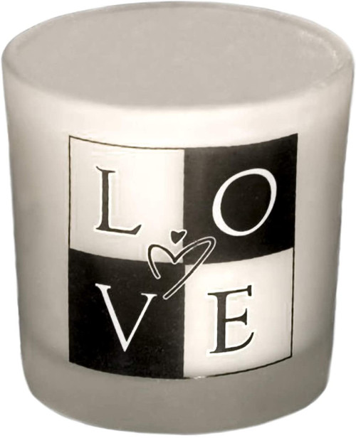 Love Design Candle Holder With Tealight Favor