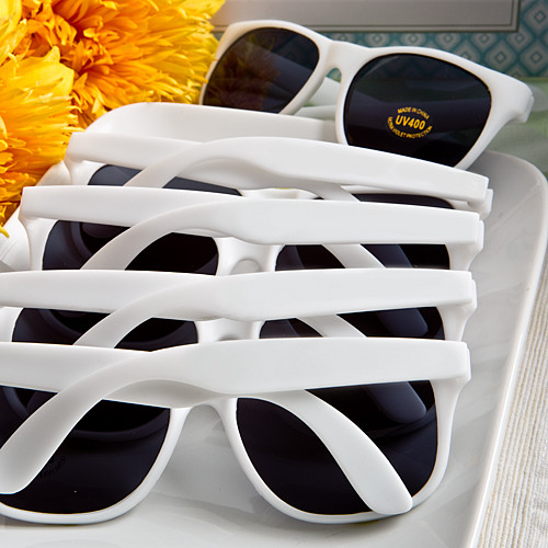 Trendy White Sunglasses Set of 36