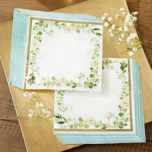 Botanical Garden 2 Ply Paper Napkin Set of 30