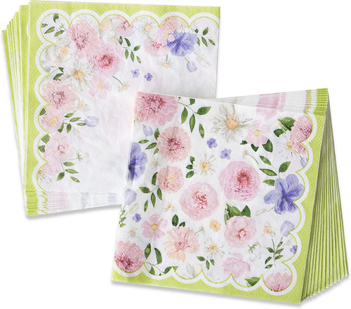 Tea Time Party 2 Ply Paper Napkins (Set of 30)