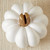 White Pumpkin Place Card Holder