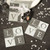  'Love' Glass 2 Piece Coaster Set