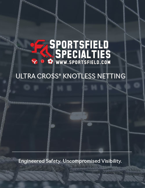 2022 Sportsfield Specialties - Ultra Cross Knotless Netting Catalog